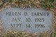  Helen Lucille <I>Davis</I> Farmer