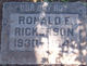  Ronald E. Rickerson