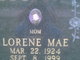  Lorene Mae “Rena” <I>Postrach</I> Murphy