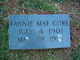  Fannie Mae <I>Grier</I> Gore