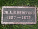 Dr Ammon Barnes Hereford