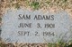  Samuel Alexander Adams