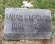  Sarah L. <I>Davis</I> McClain