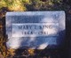  Mary Lavina <I>Weidlein</I> King