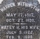  Waitstill Harding “Watey” <I>Young</I> Withington
