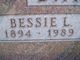  Bessie L. Barnes