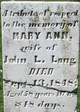  Mary Ann Long