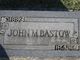  John Medley “Med” Bastow