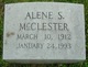  Alene S. McClester