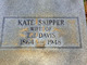  Kate <I>Skipper</I> Davis