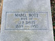  Mabel Gertrude <I>Bott</I> Davis