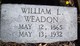  William Lafayette Weadon