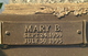  Mary B. “Rocky” <I>Dupuis</I> Fulmer