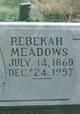  Rebekah <I>Kennedy</I> Meadows