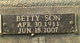  Betty Lee <I>Son</I> O'Shields