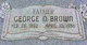 George Nathaniel Brown