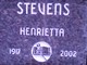  Henrietta Stevens