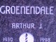  Arthur John Groenendale