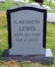  George Kenneth “Ken” Lewis