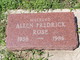  Allen Fredrick Rose