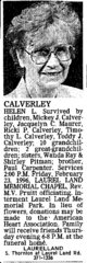  Helen Lee <I>Carpenter</I> Calverley