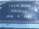  Lillie Bobo <I>Armistead</I> Russell