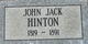  John Jackson “Jack” Hinton