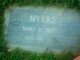  Mary Louise <I>Pinkstaff</I> Myers
