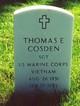  Thomas E Cosden