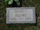  Henry Charles Blume