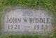  John William Riddle