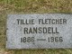  Tillie Fletcher <I>Fletcher</I> Ransdell