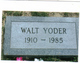  Walter Harvey “Walt” Yoder