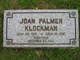  Joan <I>Palmer</I> Klockman