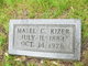  Mabel C. <I>Bishop</I> Kizer