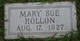  Mary Sue Hollon