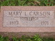  Mary Louise <I>Moran Izard</I> Carson