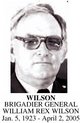 Gen William Rex Wilson
