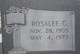  Rosa Lee “Rosalee” <I>Cooley</I> Harrison