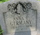  Anna “Annie” <I>Lawson</I> Germany