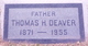  Thomas Harris Deaver