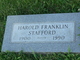  Harold Franklin Stafford