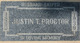  Justin T. Proctor
