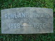  Rowland Evans