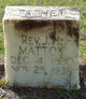 Rev Jackson Harvey Mattox