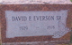  David E. Everson Sr.