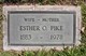  Esther O. <I>Erickson</I> Pike