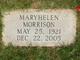  Mary Helen Morrison