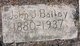  John J. Bailey