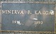  Minerva B. <I>Komulainen</I> Kangas